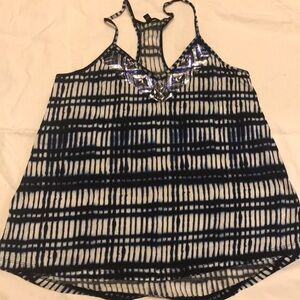 Express embellished tank size small